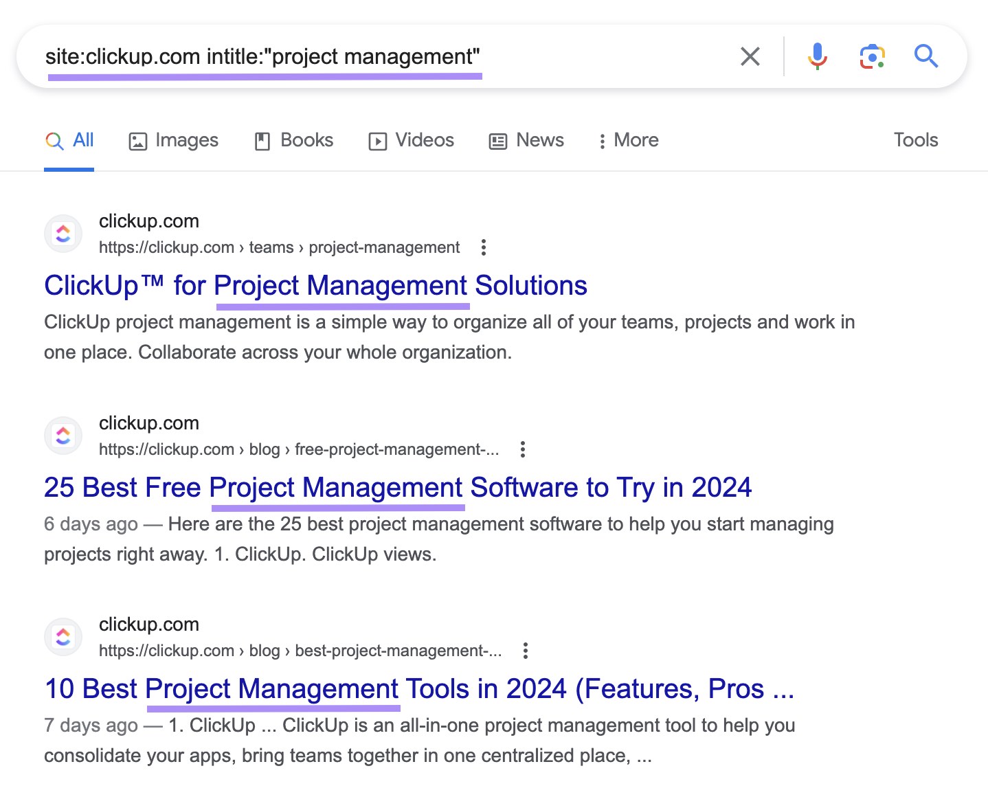 "project management"" hunt  query