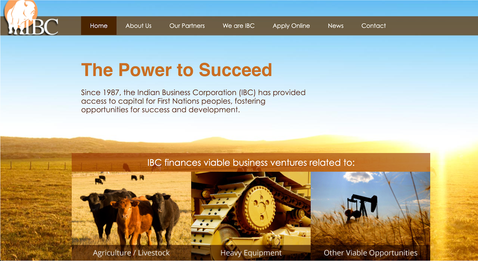 Example of website with page speed data