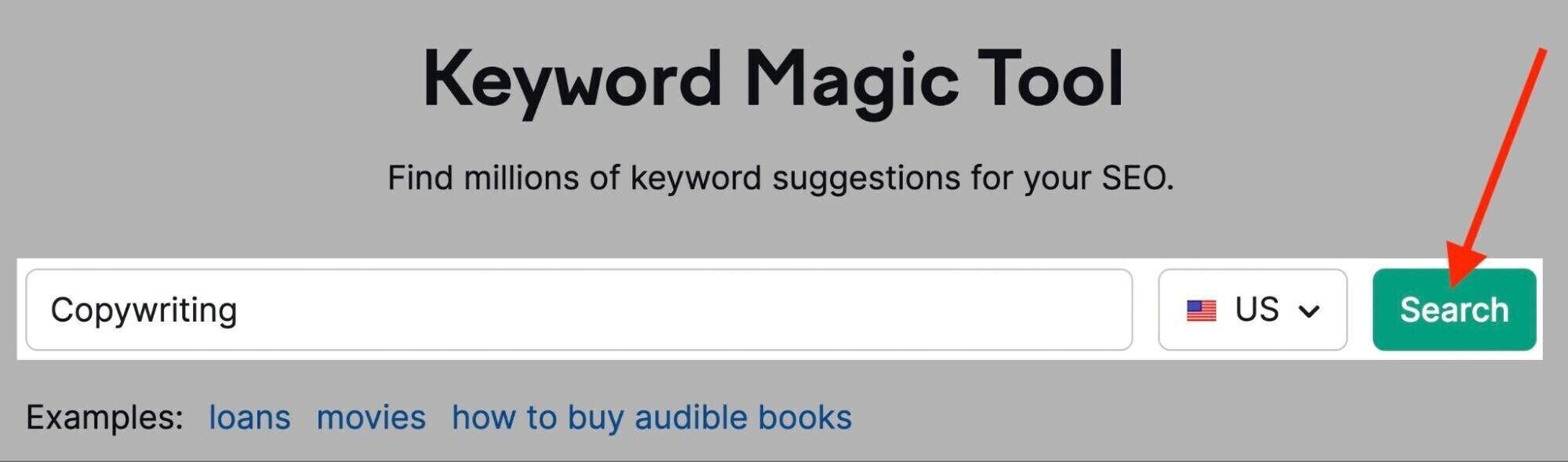 Keyword Magic Tool