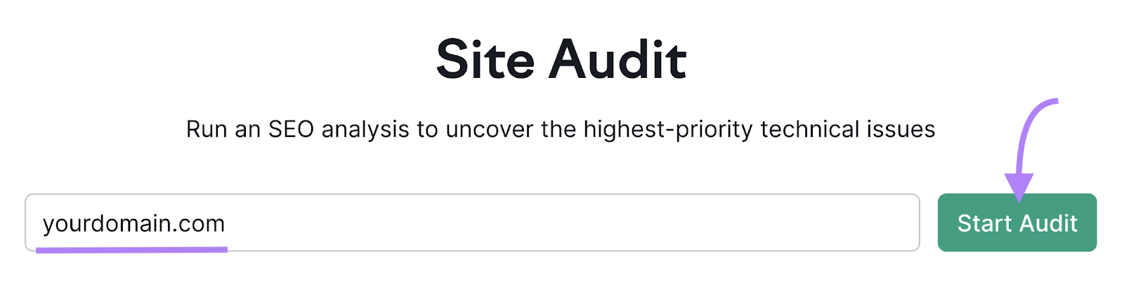 Site Audit Tool