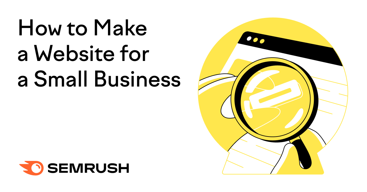 How to Make a site for a Small Business (2024 Guide)