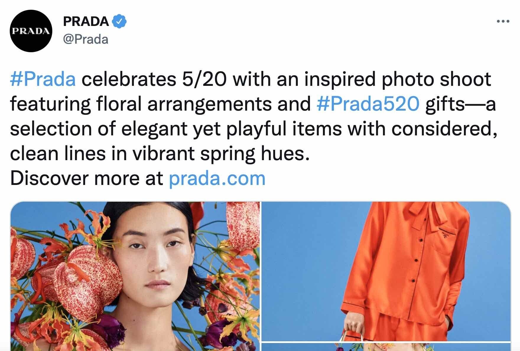 Prada-Tweet