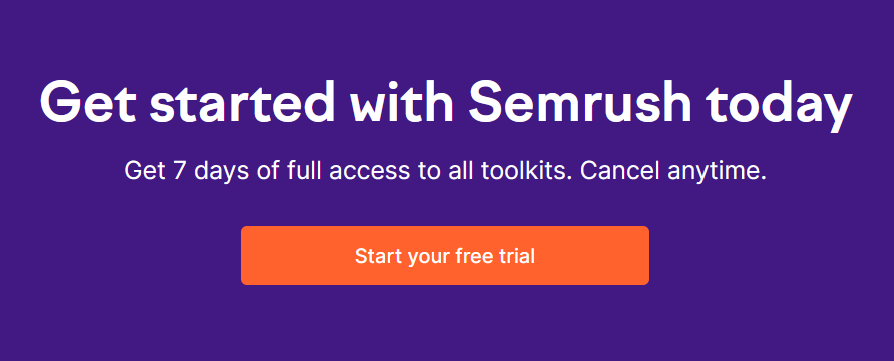 Semrush's escaped  proceedings  offer