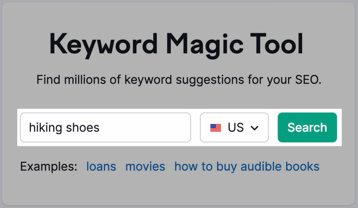 keyword magic tool