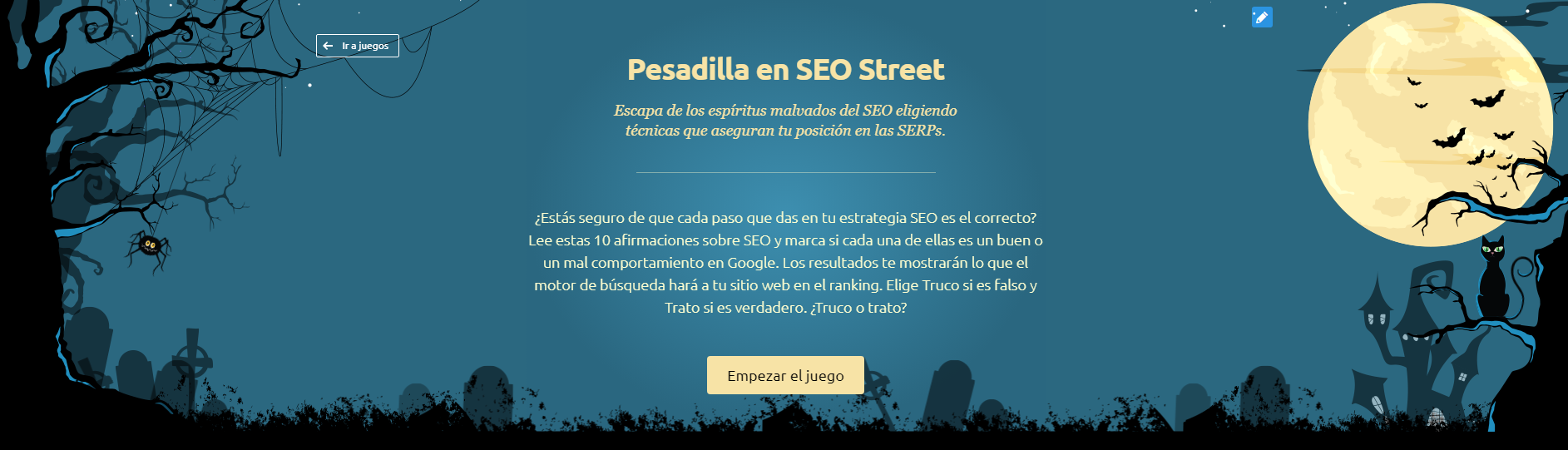 Cómo promocionar un negocio - Juego SEO street