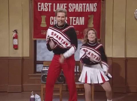 Will Ferrell Cheer GIF by Saturday Night Live - Find & Share connected  GIPHY