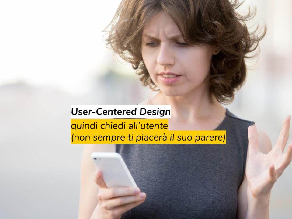 UX design: disegno web centrato sugli utenti