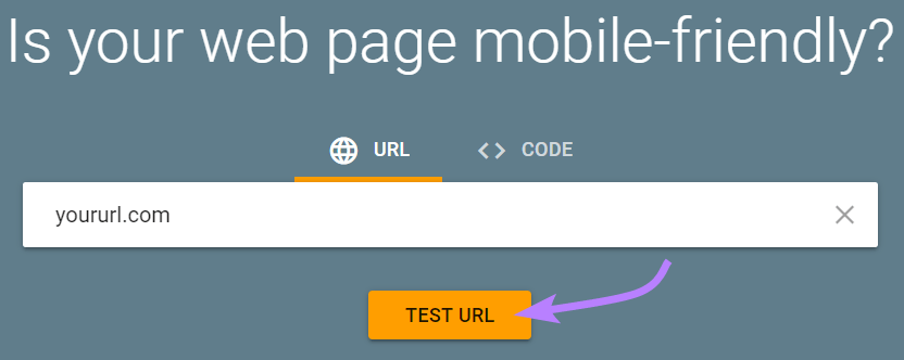 Google’s Mobile-Friendly Test tool