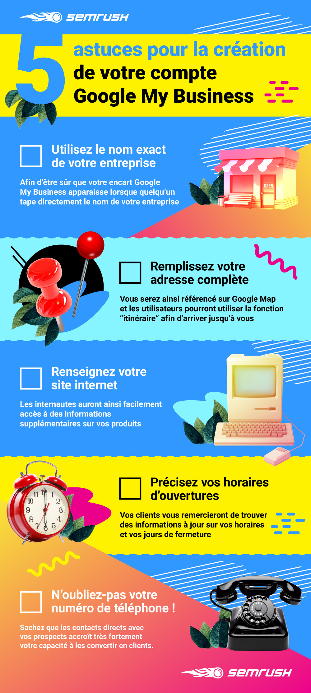 Les astuces pour la création d'un compte Google My Business