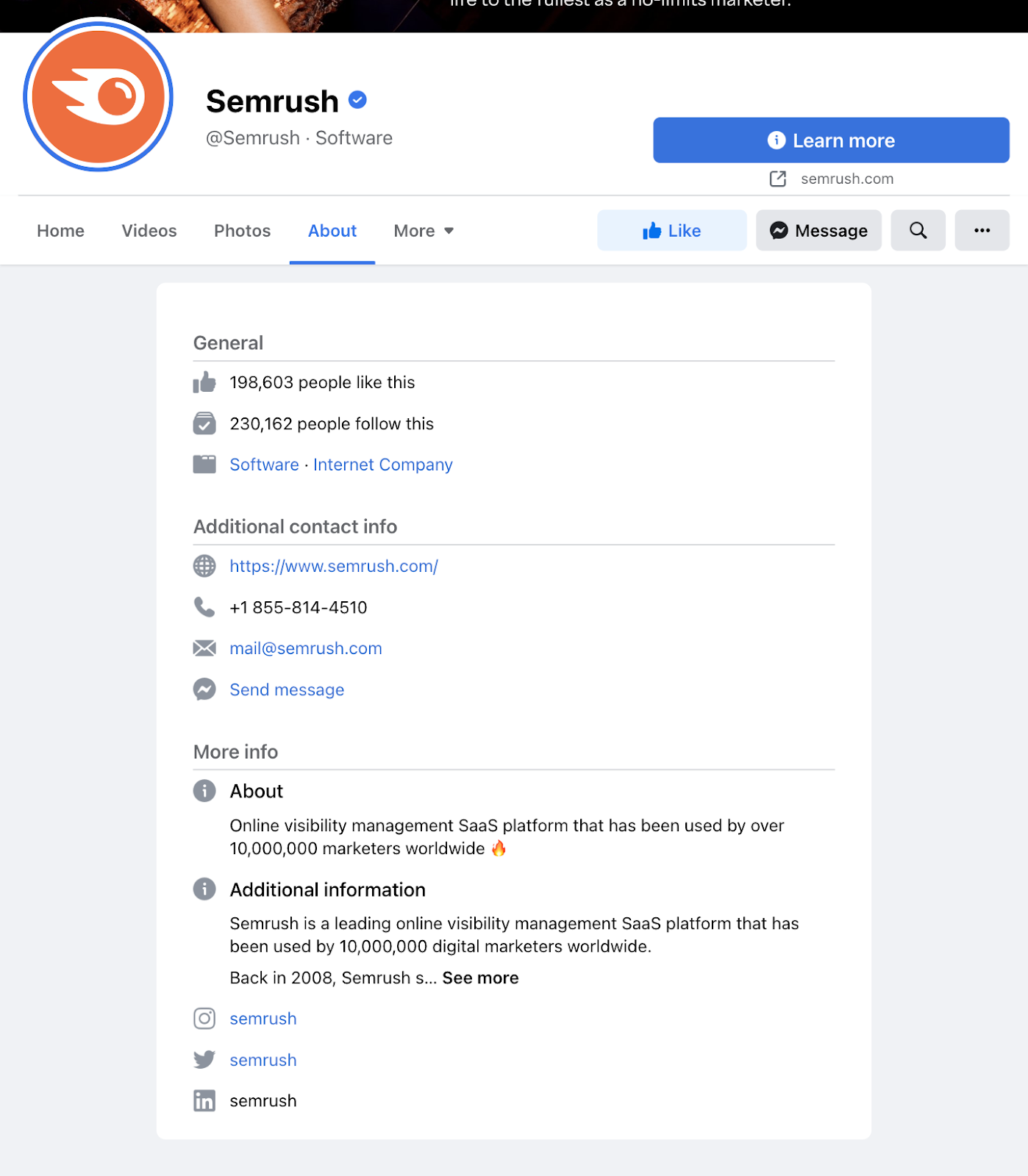 Semrush astir  information