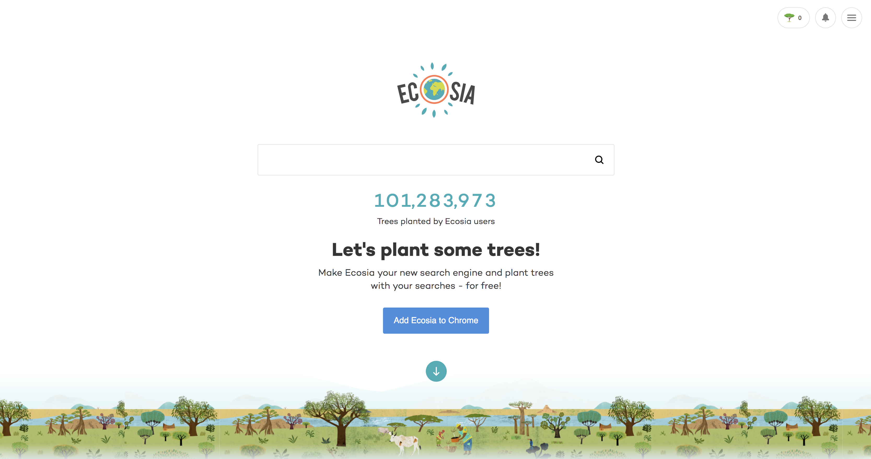Zoomed Ecosia
