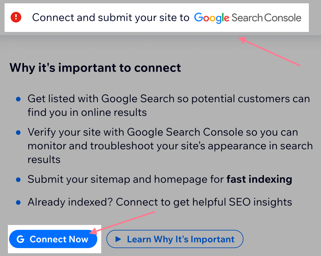 Conecta y envía tu web a Google Search Console