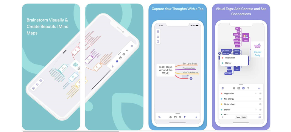 Meilleurs outils de génération de sitemap, MindNode
