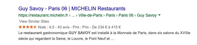 Rien à voir avec les étoiles Michelin, malgré les apparences