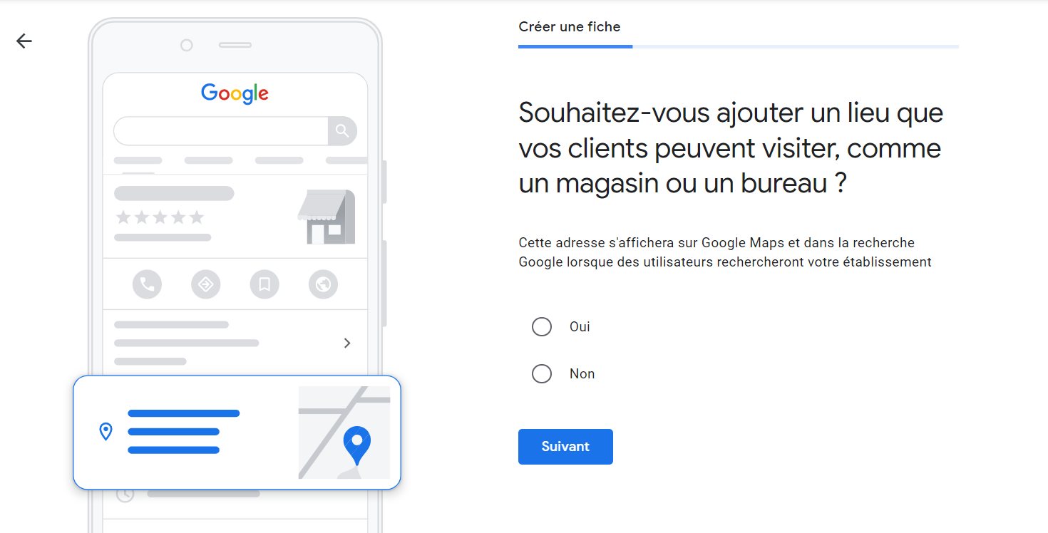 Google Business Profile - ajouter un lieu