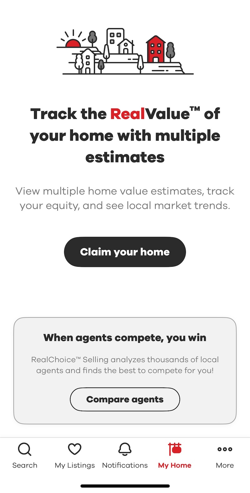 realtor.com mobile app