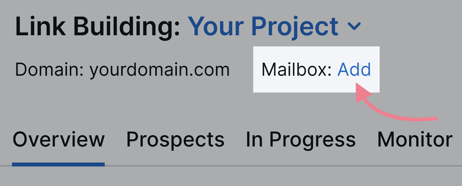 add mailbox button