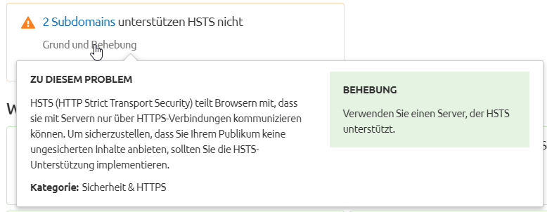 Semrush Site Audit erläutert Fehler und Behebungen