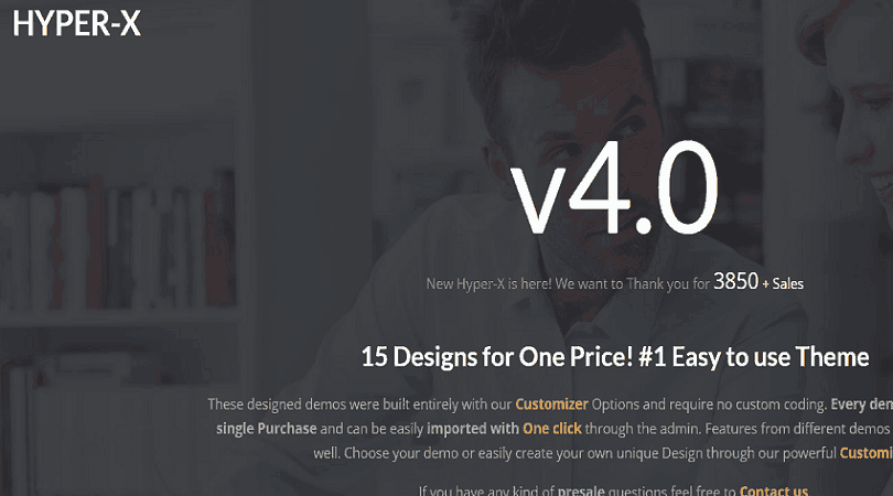 Plantillas Wordpress premium - Hyper X