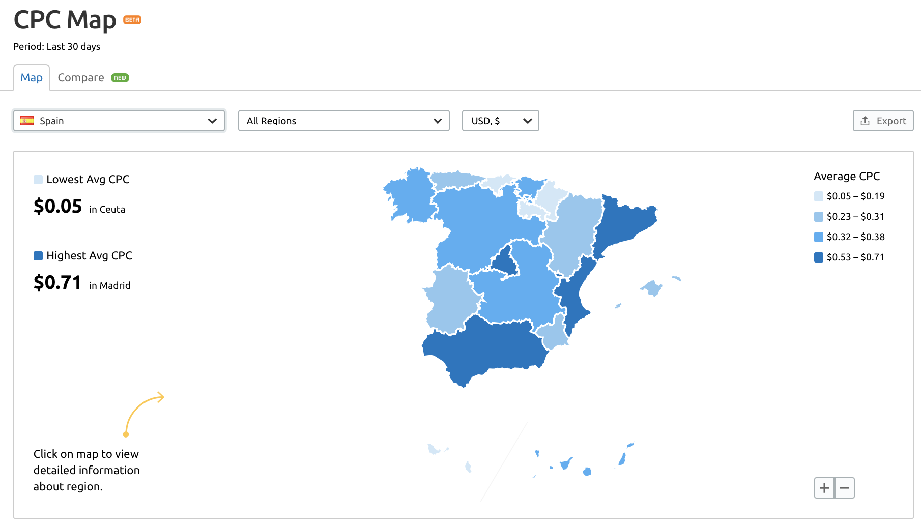 Cómo monetizar - CPC Map