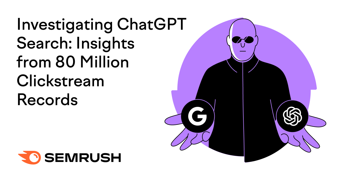 Investigating ChatGPT Search: Insights from 80 Million Clickstream Records