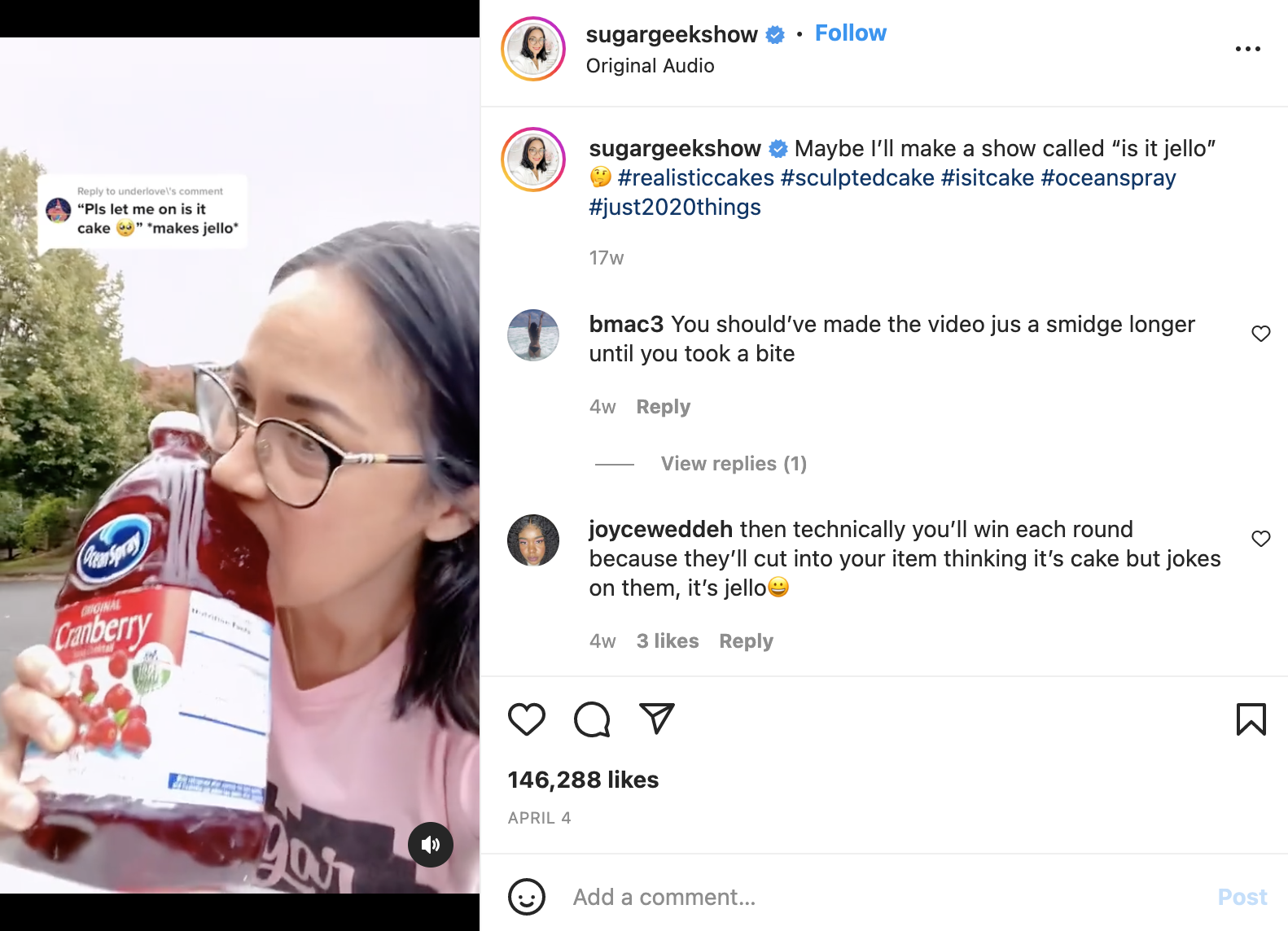 Sugar Geek Show viral content for startup bakery business