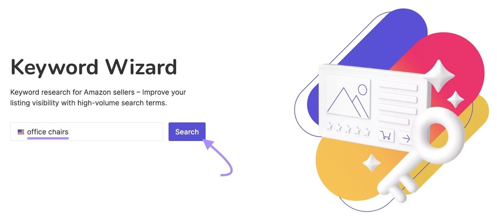 Keyword Wizard for Amazon tool