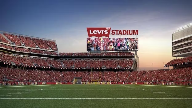 Levi's stadium sign