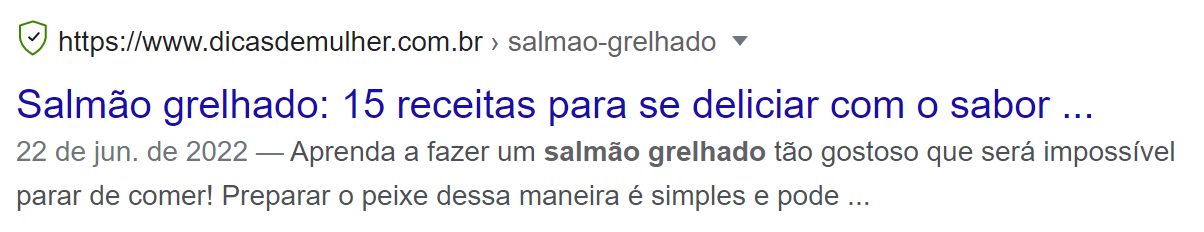 exemplo de title tag cortada na serp