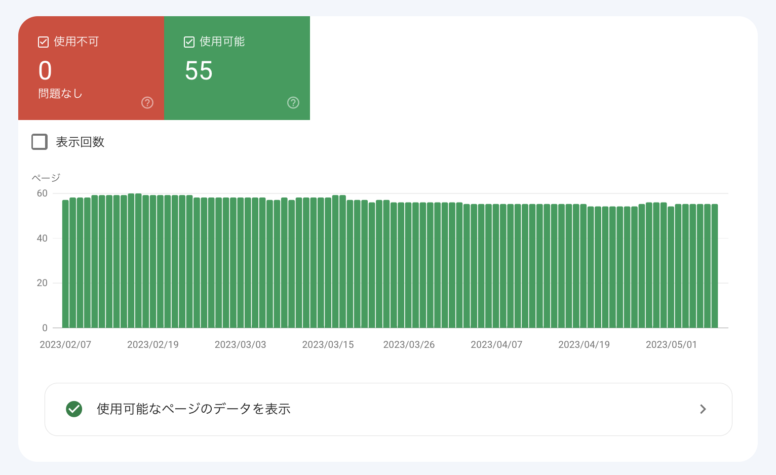 モバイルユーザビリティ