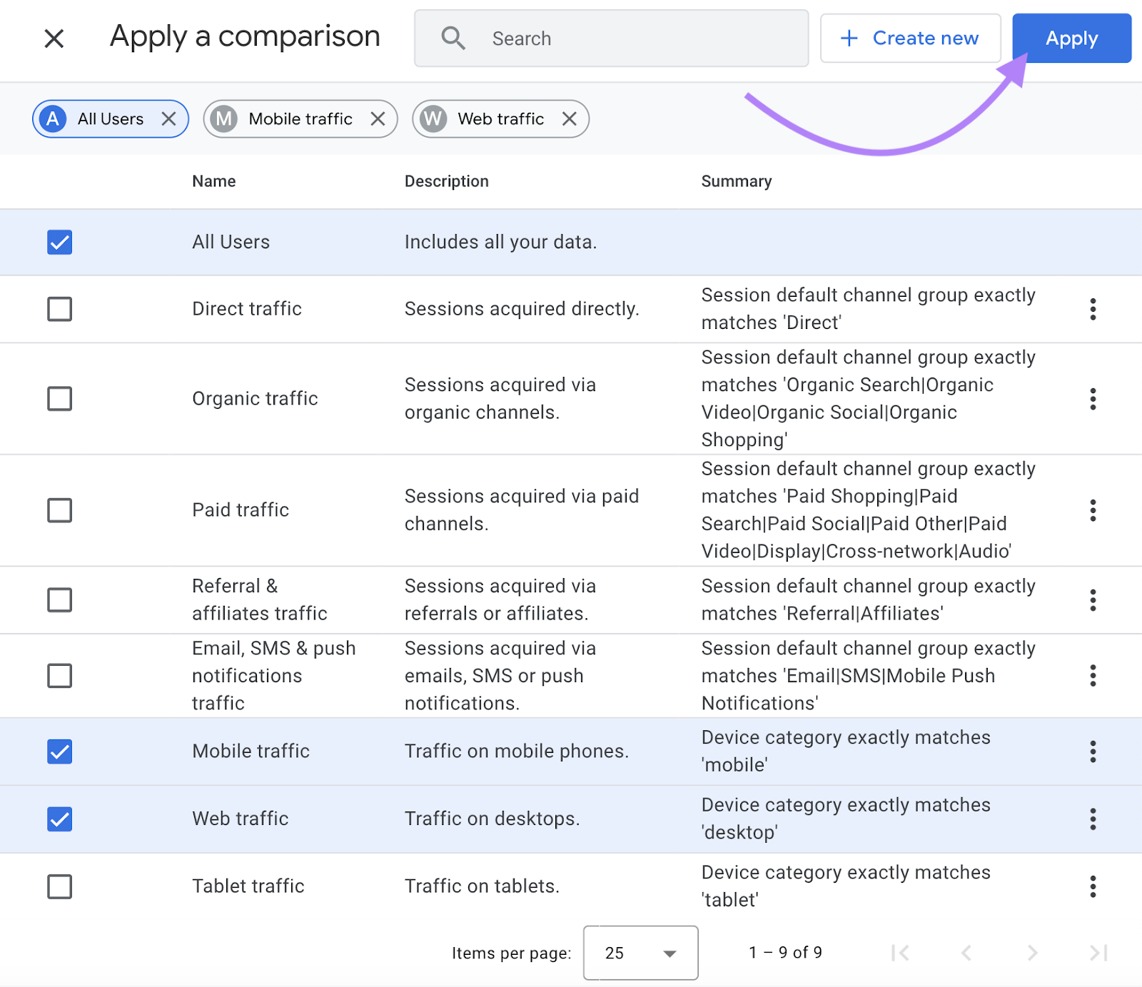 mobile postulation and web postulation options are selected