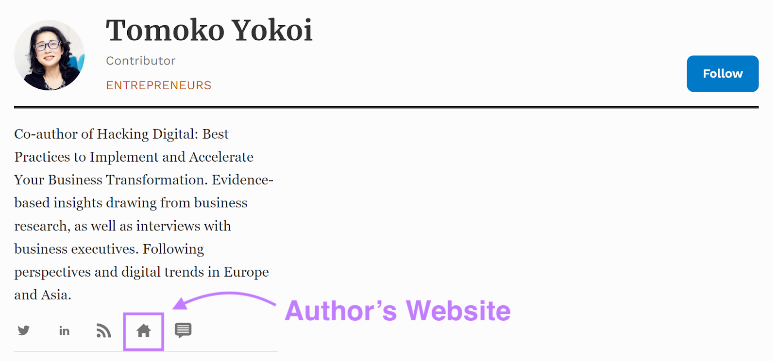 8 Proven Website Marketing Techniques for Growth 21 Tomoko Yokoi’s bio on Forbes