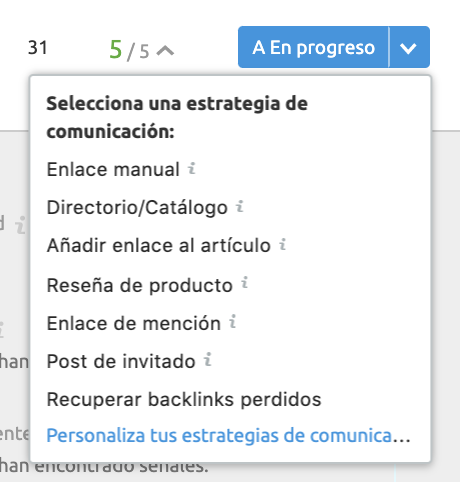 Como hacer linkbuilding - Lista de plantillas