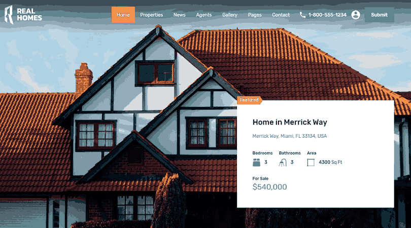 Plantillas Wordpress premium - Real homes