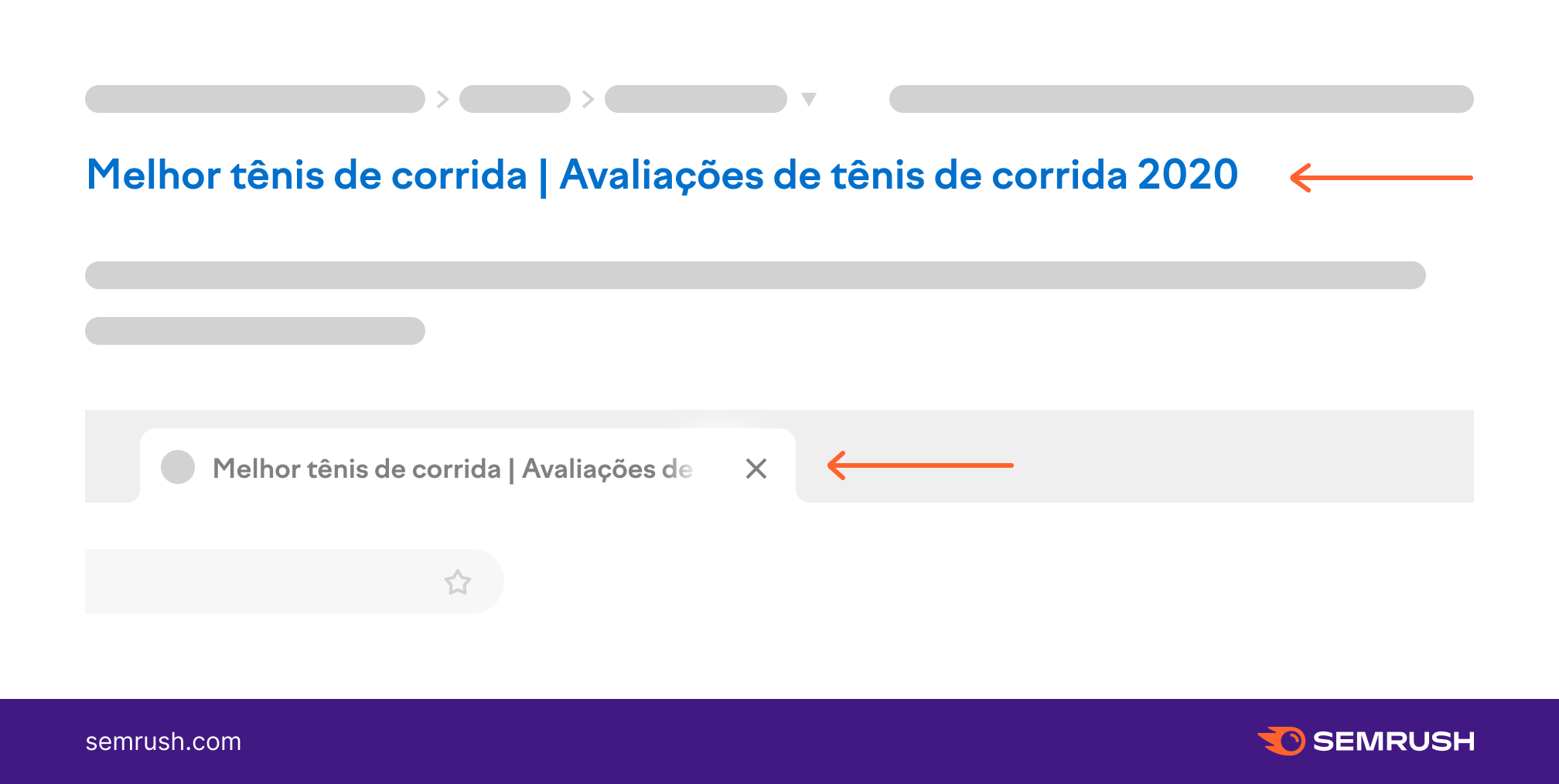 uma introdução à otimização para mecanismos de busca 7 Exemplo de meta título de tênis de corrida