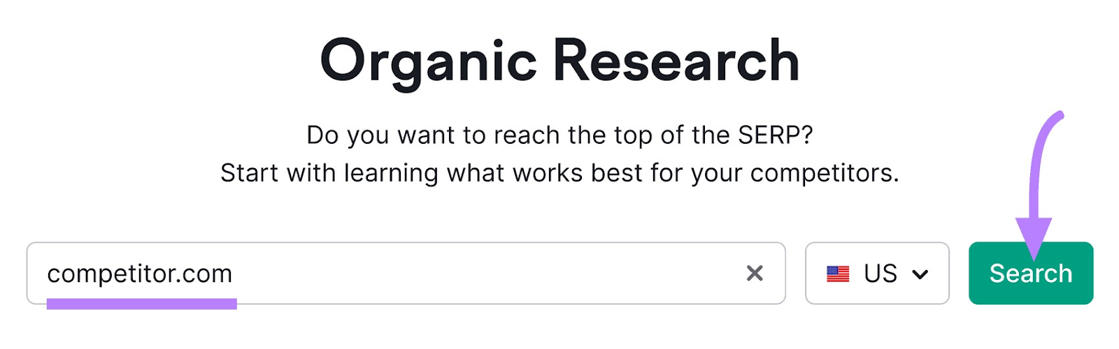 Organic Research tool