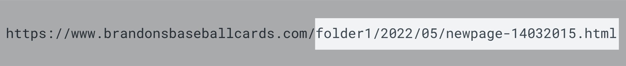 unfriendly url example