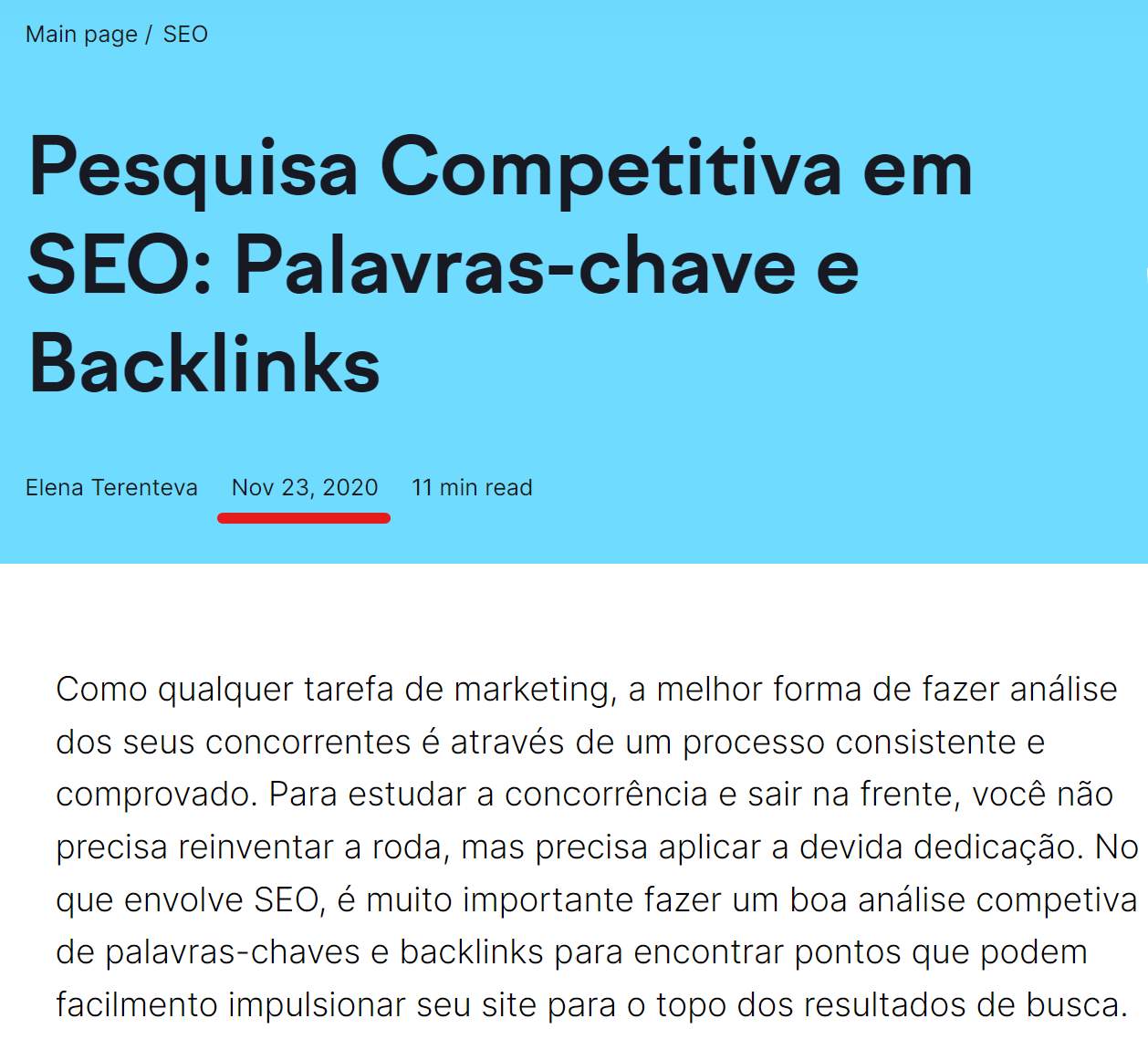 O que é SEO: Como se Destacar da Concorrência no Topo do Google