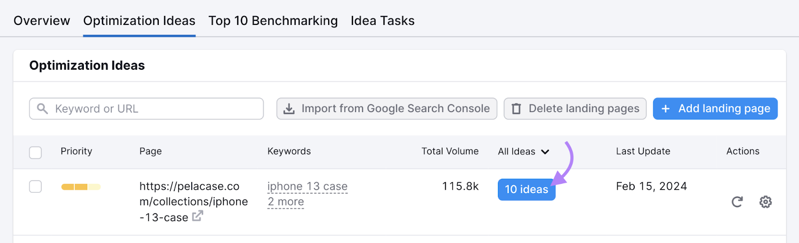 "10 ideas" fastener  highlighted successful  On Page SEO Checker