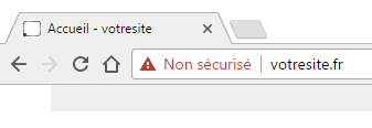 site non sécurisé http