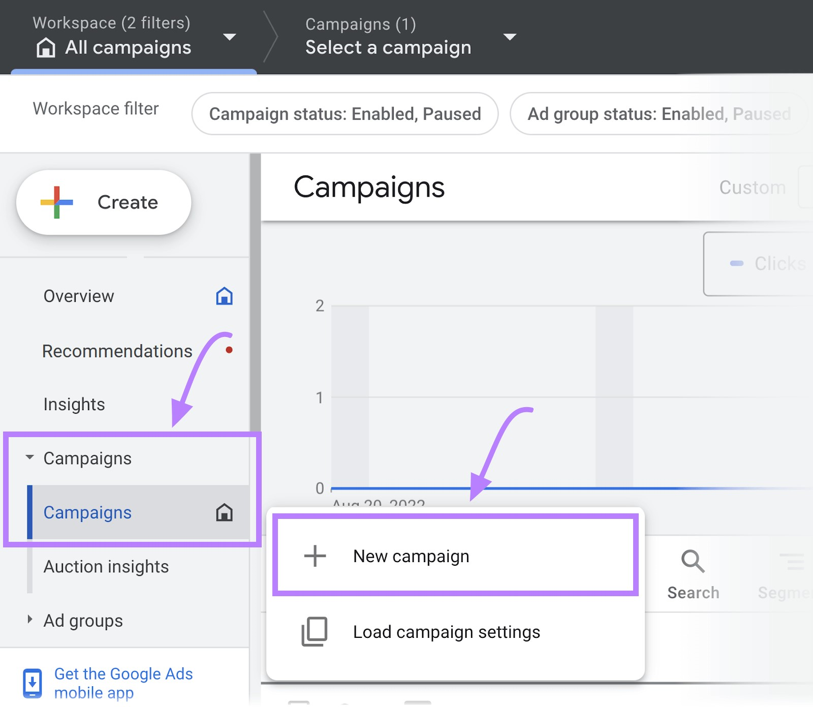 Ad image size guidelines