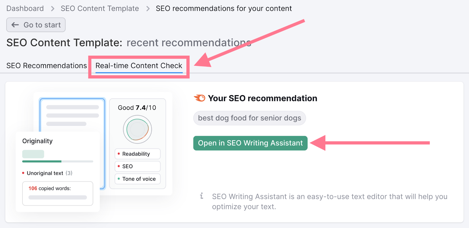 real-time content recommendations
