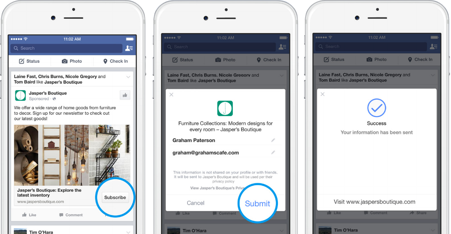 Facebook Lead Ads for pb  generation