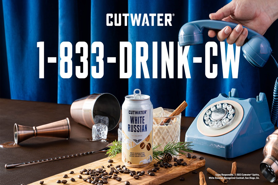 Marketing campaign example: “Open the Bar” by Cutwater, assets