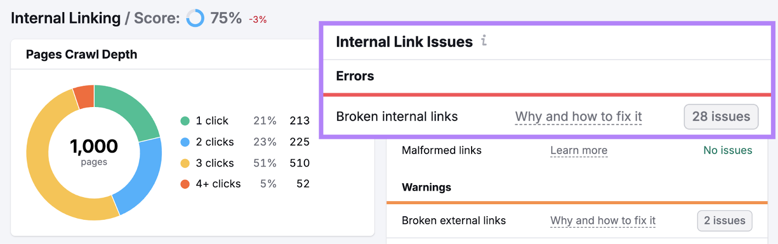 Broken psyche nexus issues are highlighted.