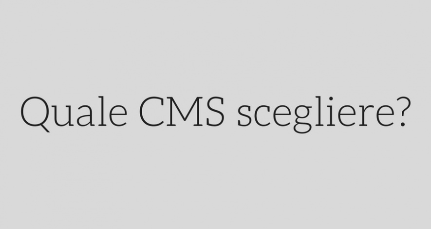 ecommerce: quale CMS scegliere?