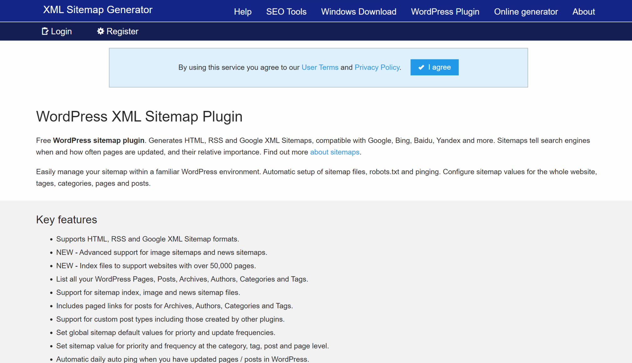 XML SItemap Generator - gerador de sitemap
