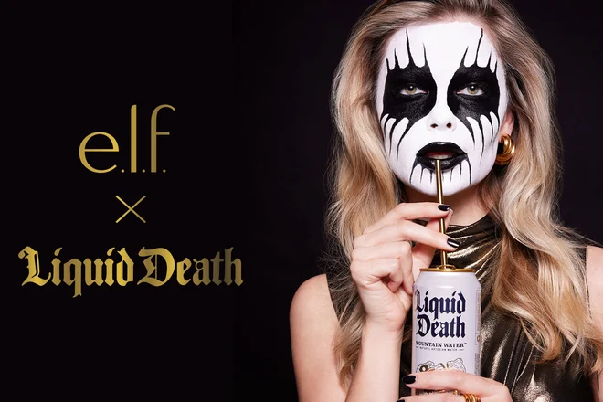 E.l.f. and Liquid Death