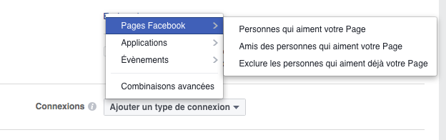 Connexions sur Facebook