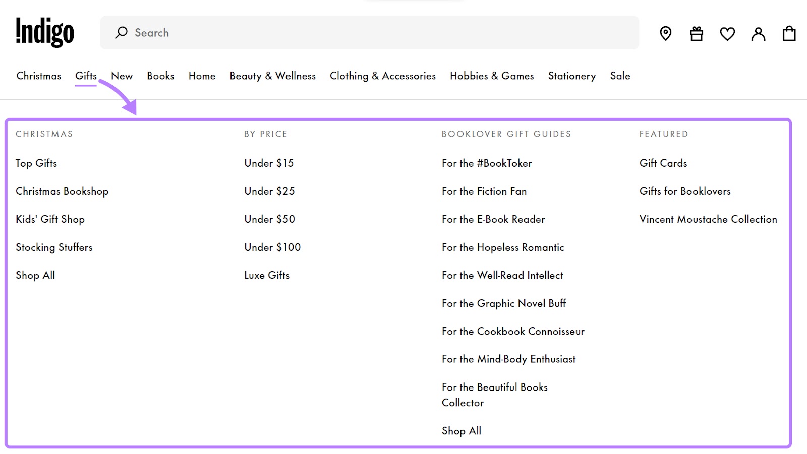 Ecommerce Navigation: Best Practices and Examples